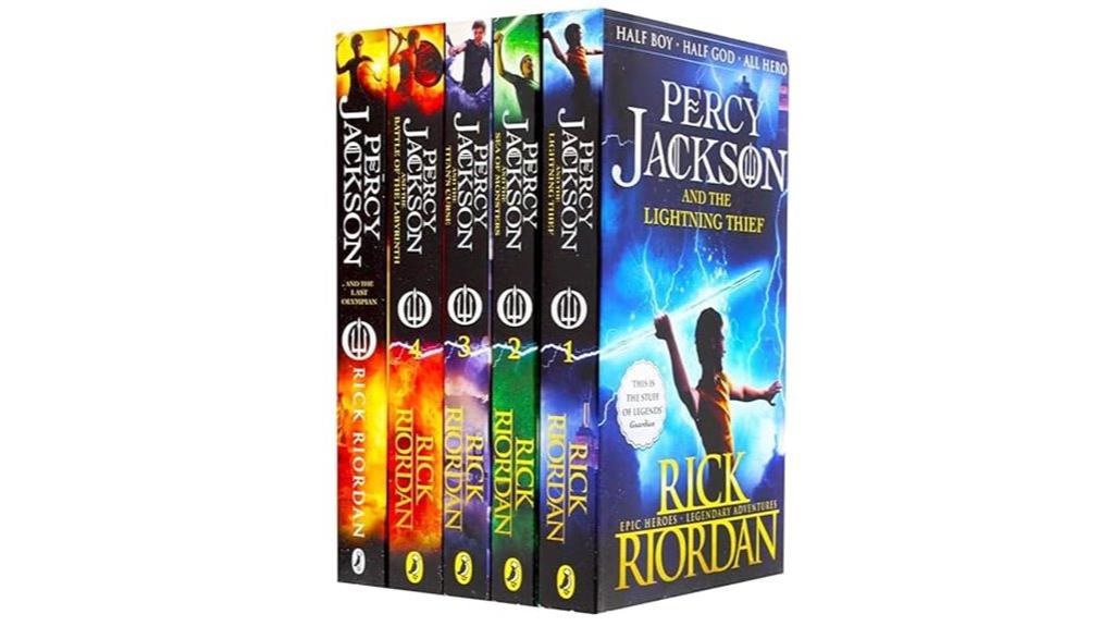 percy jackson 5 book set