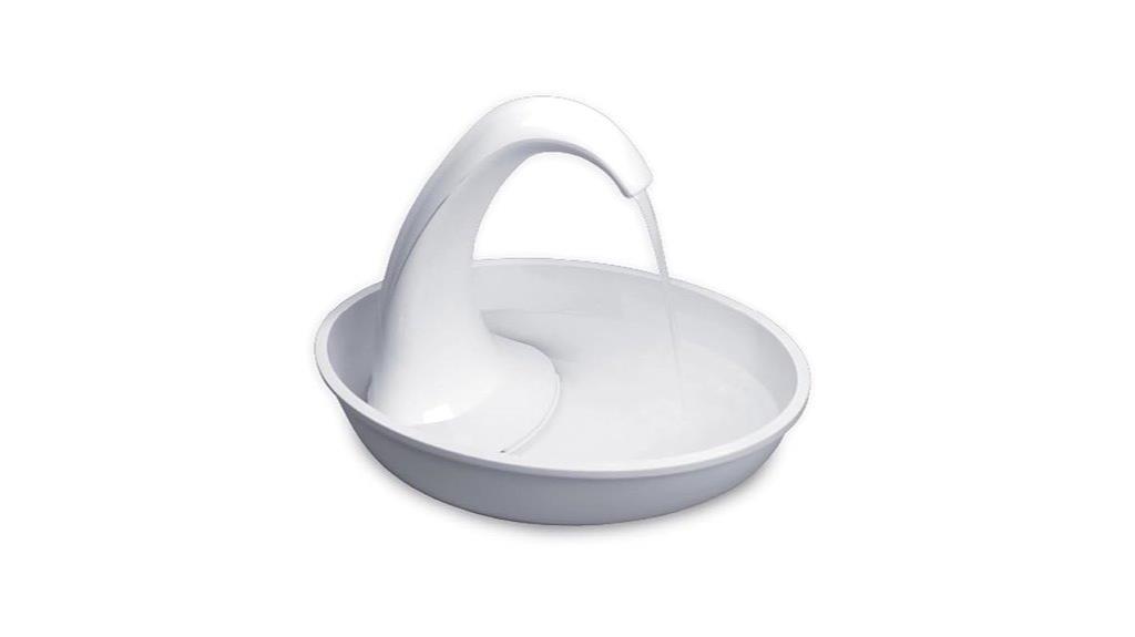 pet swan fountain for pets