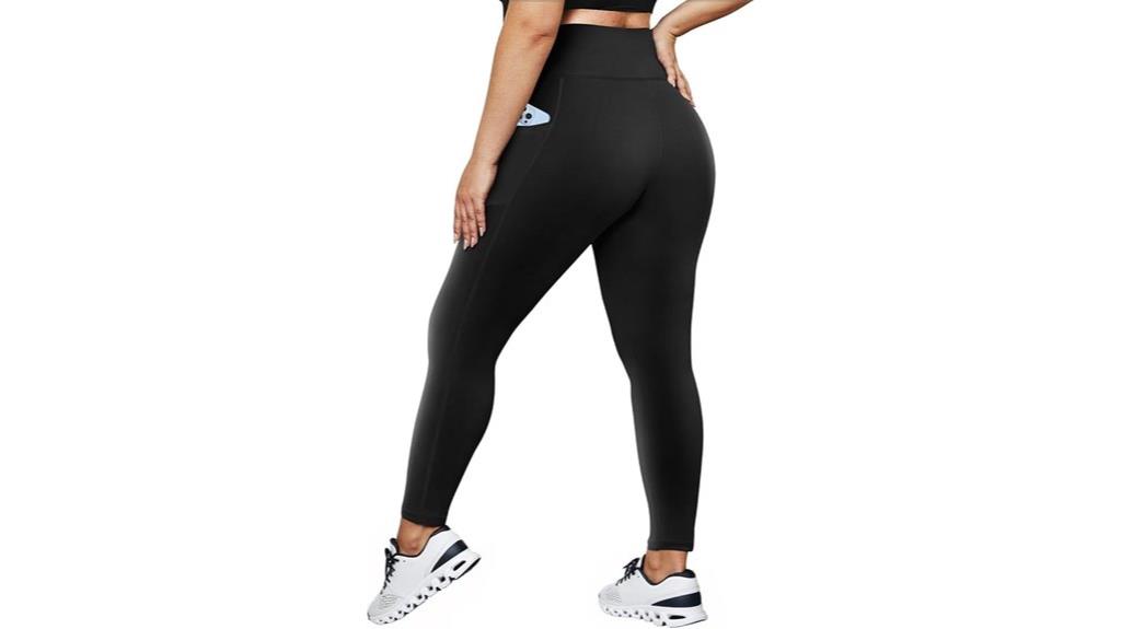 plus size pocket leggings