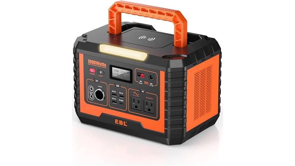 portable 1000w power station
