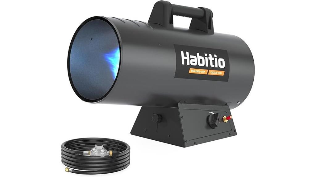 portable 125 000 btu propane heater