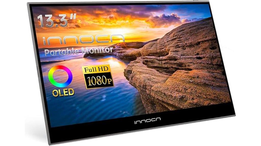 portable 13 3 oled monitor
