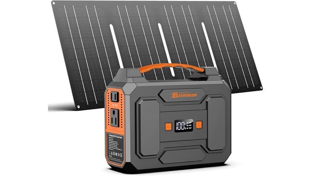 portable 146wh solar power