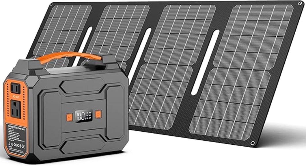 portable 200w solar generator