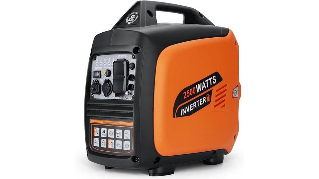 portable 2500w inverter generator