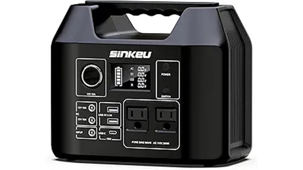 portable 256wh lifepo4 battery