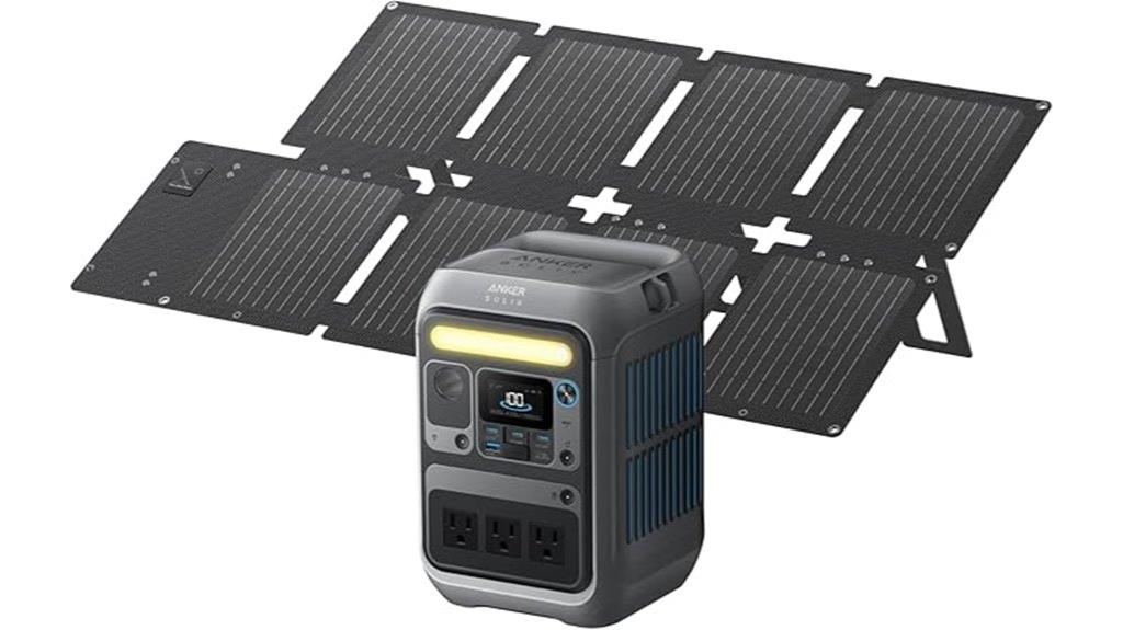 portable 288wh solar generator