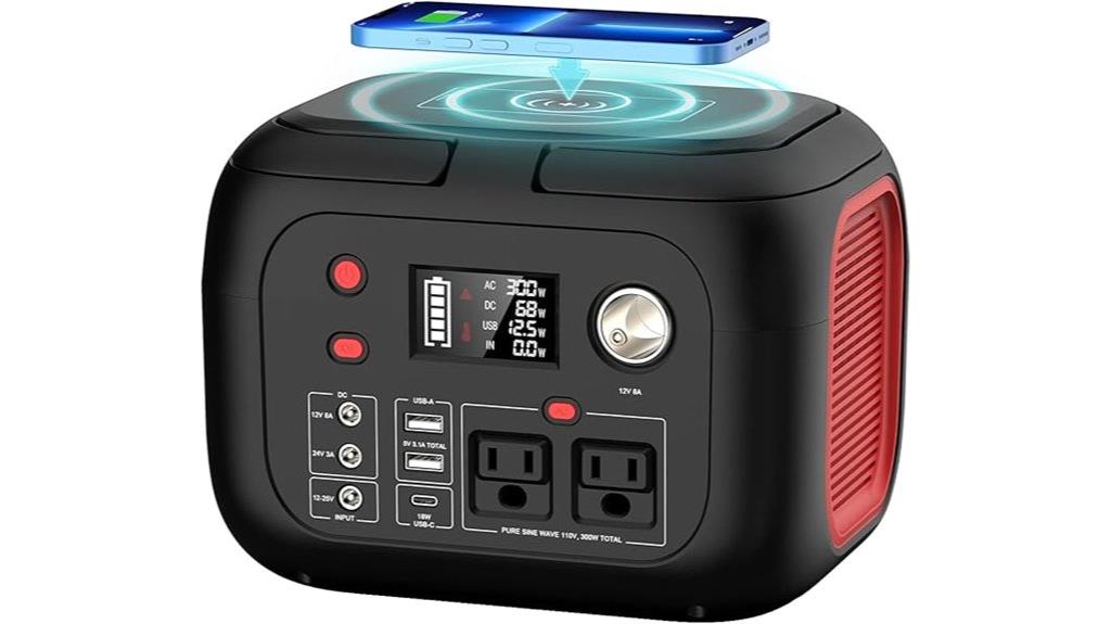 portable 300w solar generator