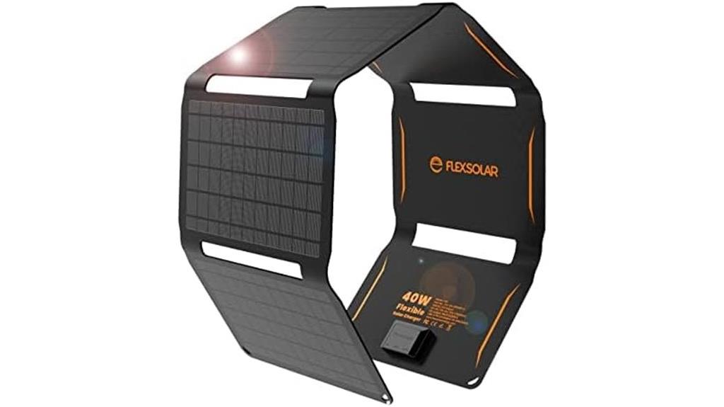 portable 40w solar charger