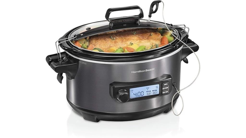 portable 6 quart programmable cooker