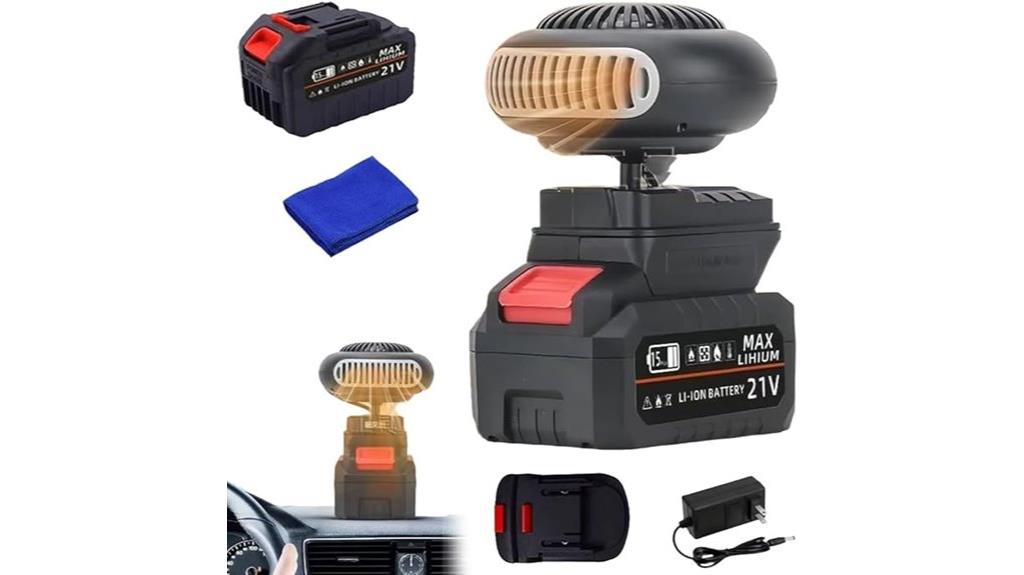portable camping car heater