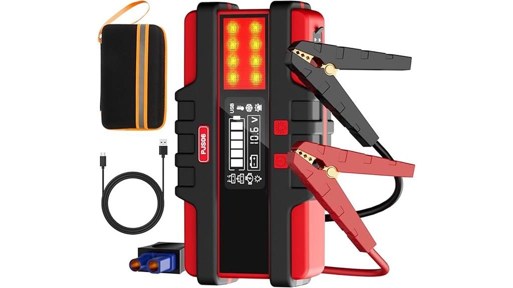 portable car battery jump starter