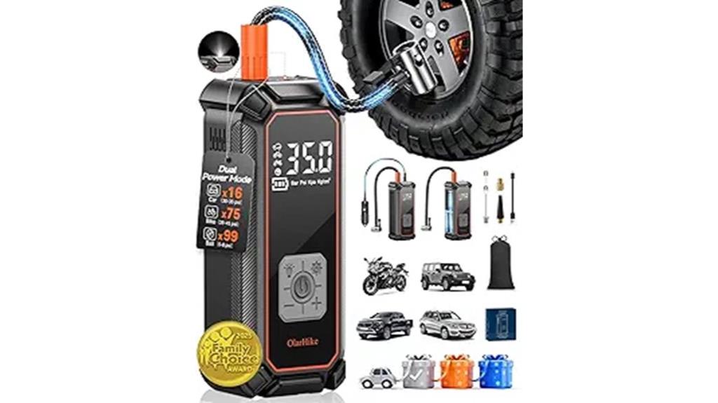 portable cordless air compressor