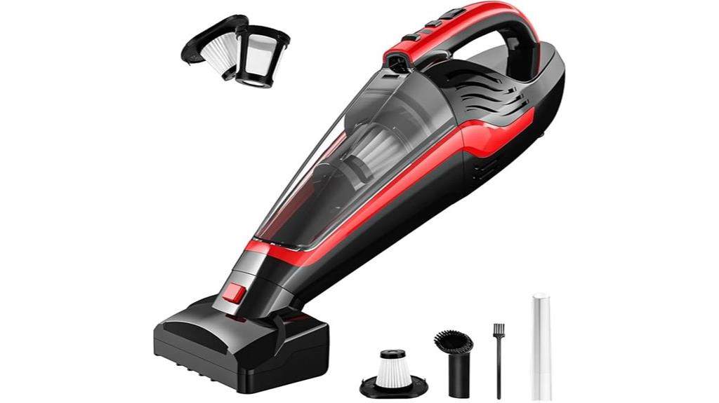 portable cordless cleaning device