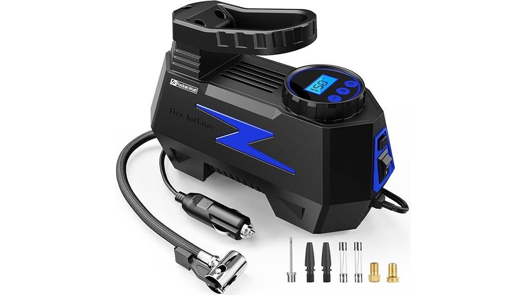 portable digital tire inflator