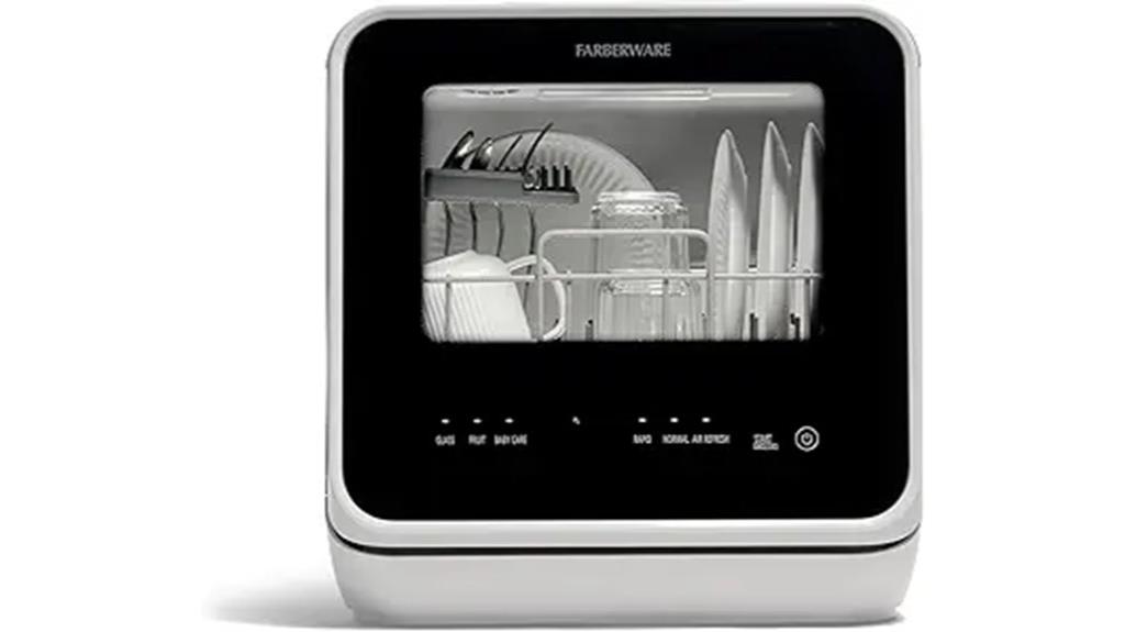 portable dishwasher with tank