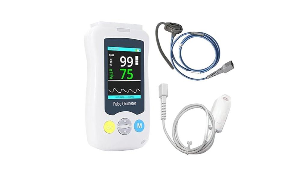 portable finger pulse oximeter
