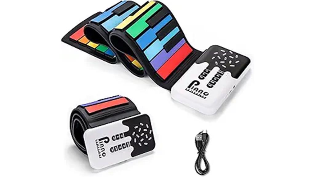 portable foldable electric piano