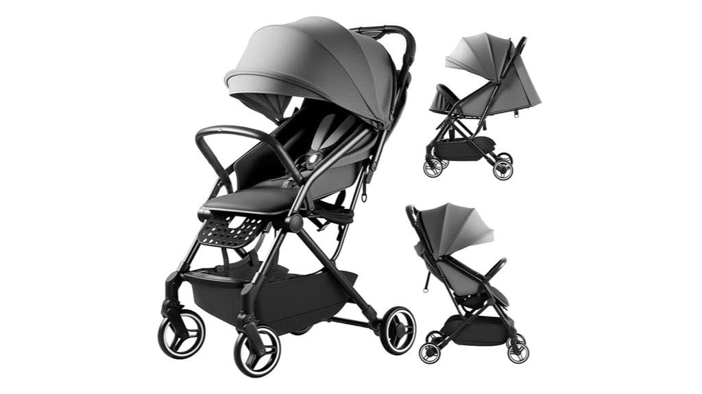 portable reclining travel stroller