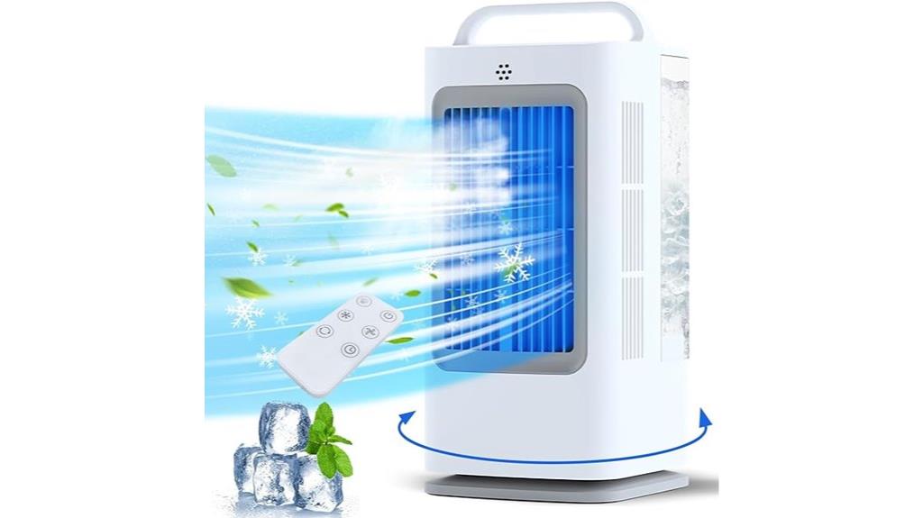 portable remote evaporative cooler