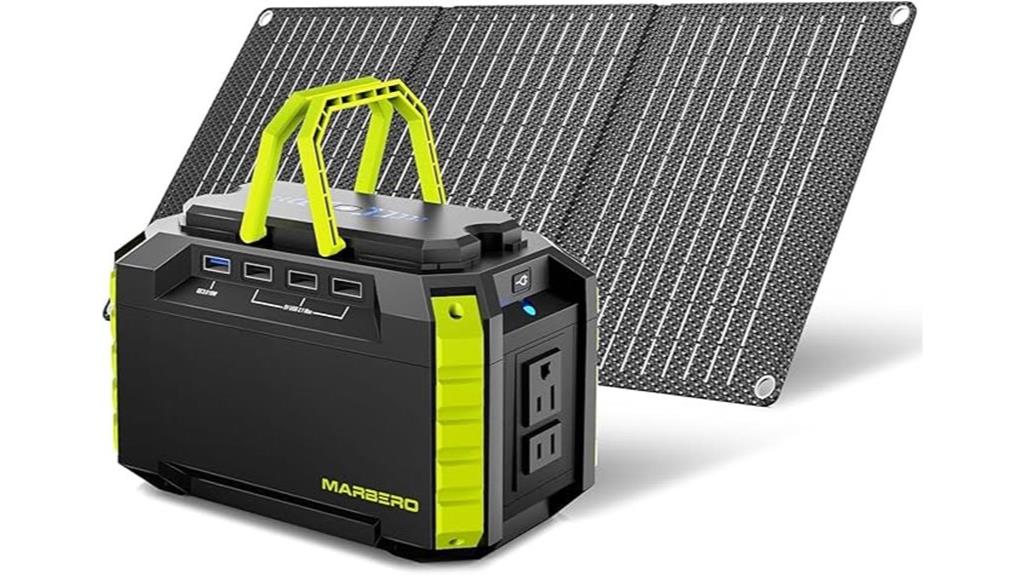 portable solar power generator