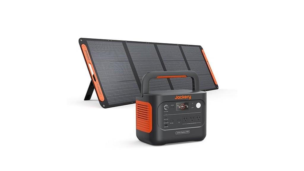 portable solar power kit