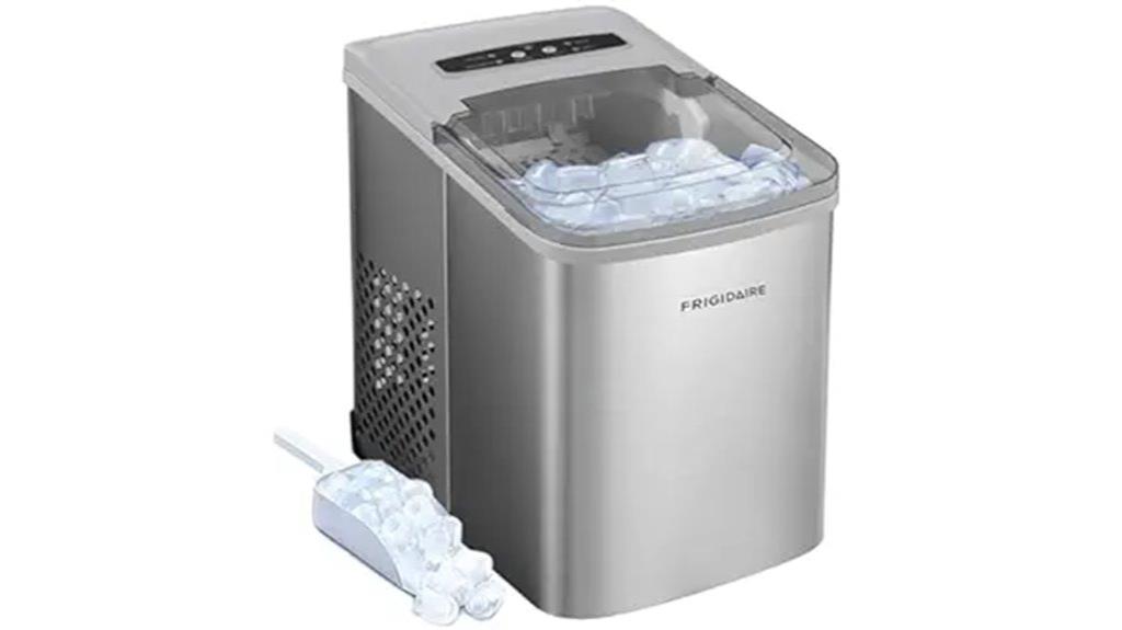 portable stainless steel ice maker