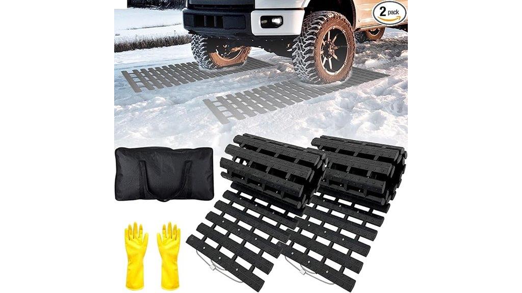 portable traction recovery mat