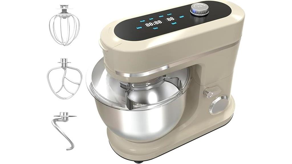 powerful 8 quart mixer