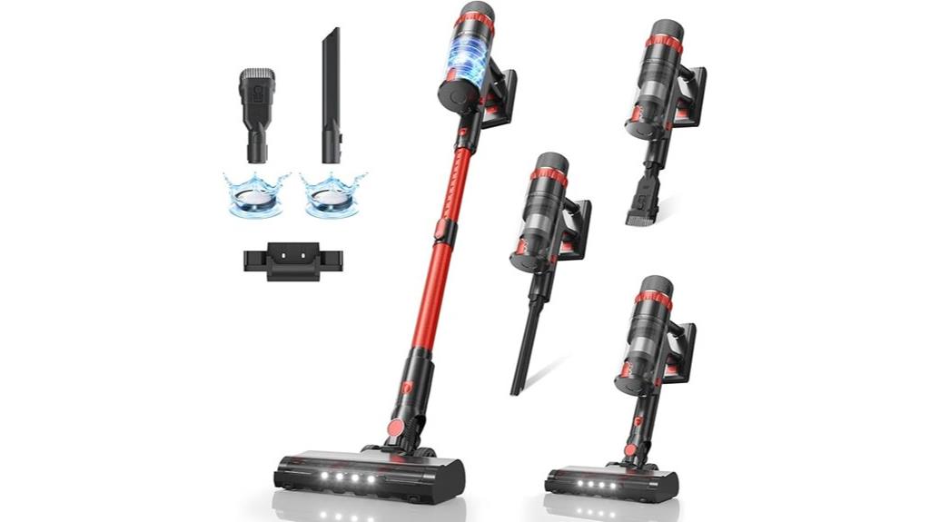powerful cordless stick vacuum