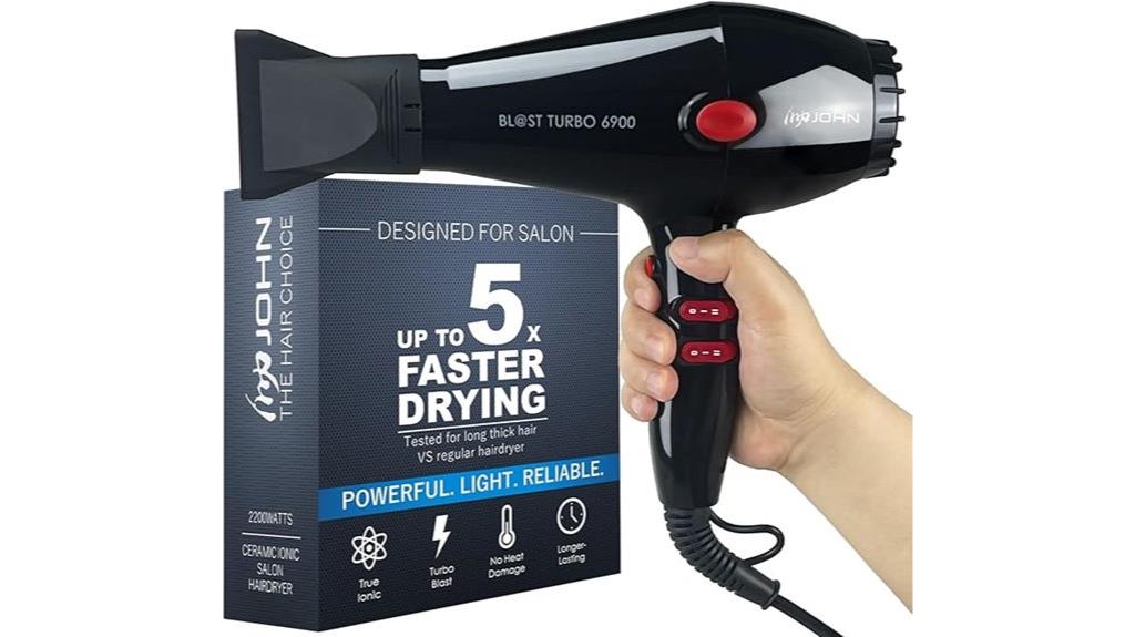 powerful ionic hair dryer