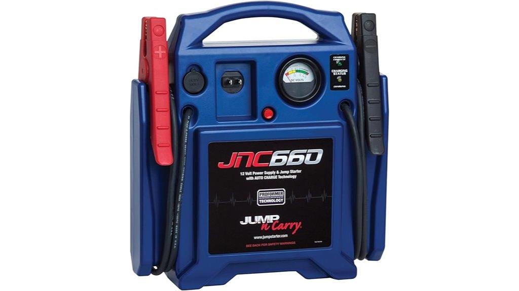 powerful jump starter device
