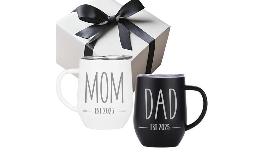 pregnancy gift tumbler set