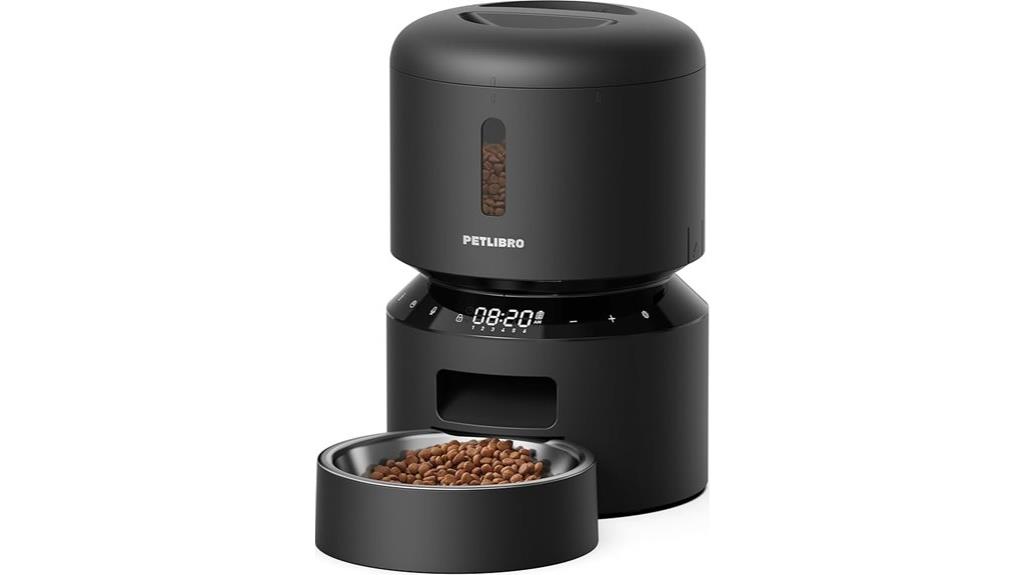 programmable airtight cat feeder