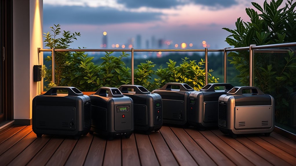 quiet portable apartment generators