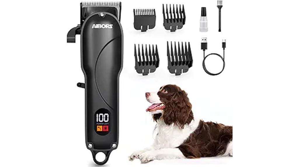 quiet rechargeable pet clippers