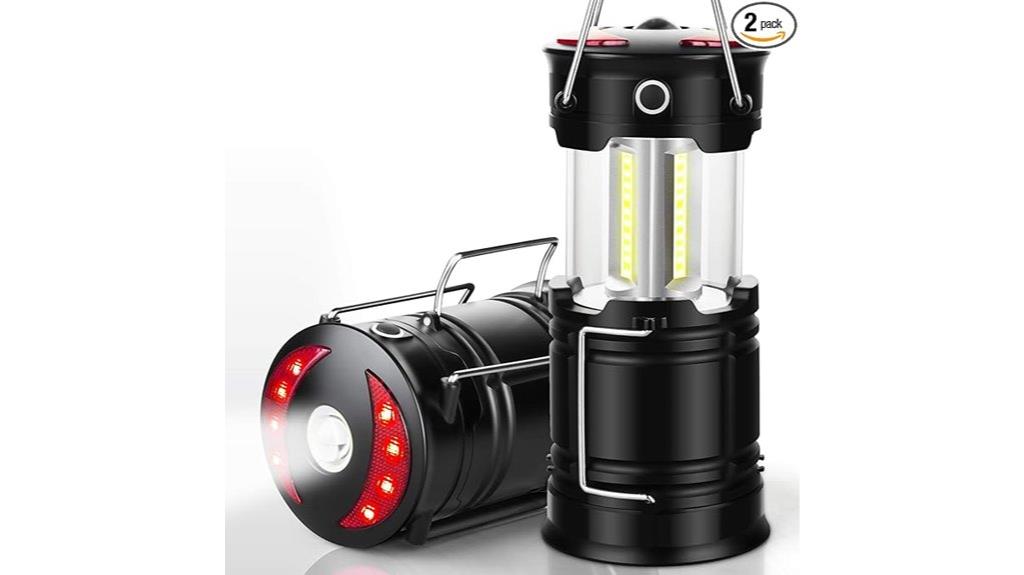 rechargeable camping lanterns duo