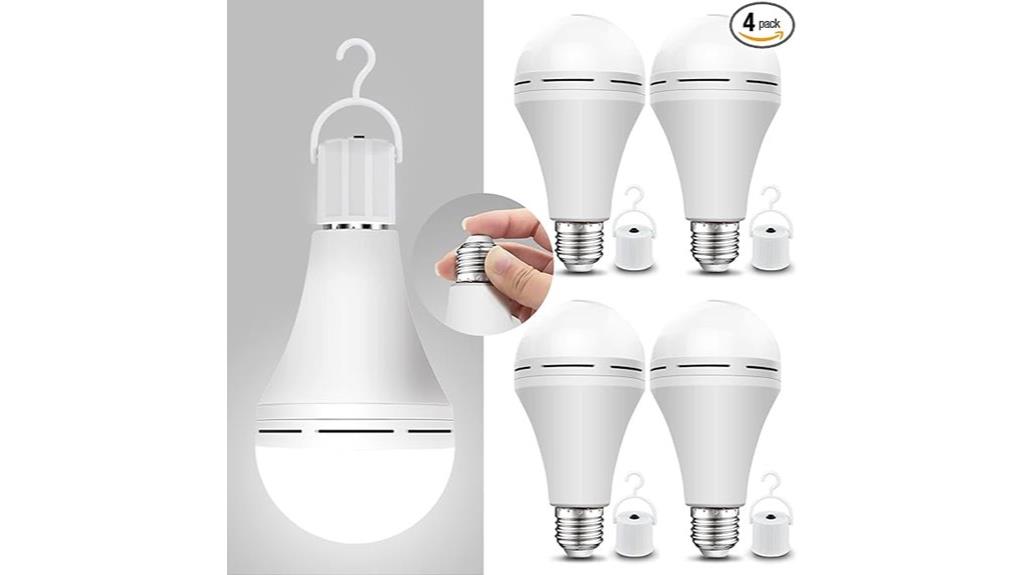 rechargeable emergency led bulbs