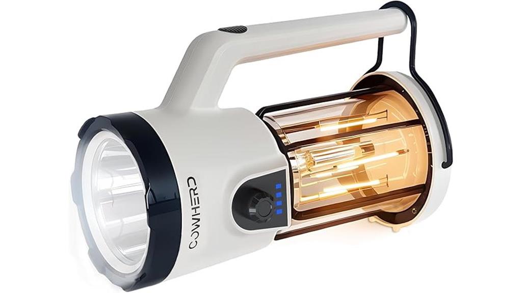 rechargeable lantern spotlight modes