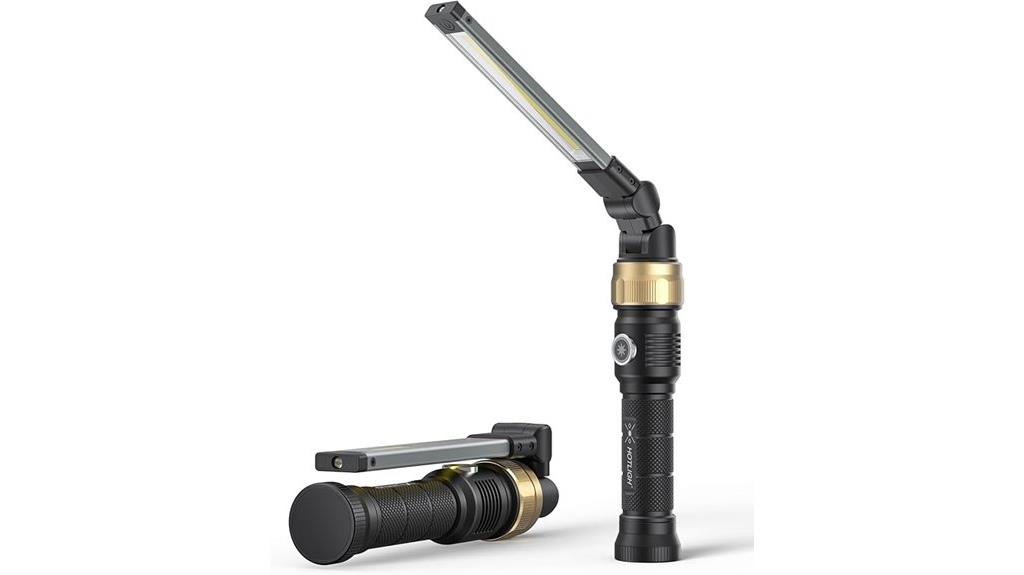 rechargeable work light with magnetic mount