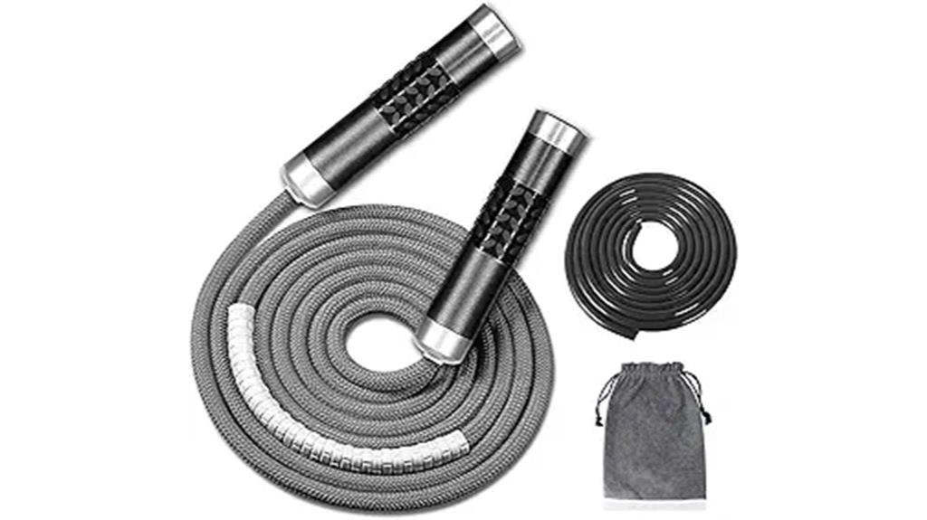 red jump rope fitness