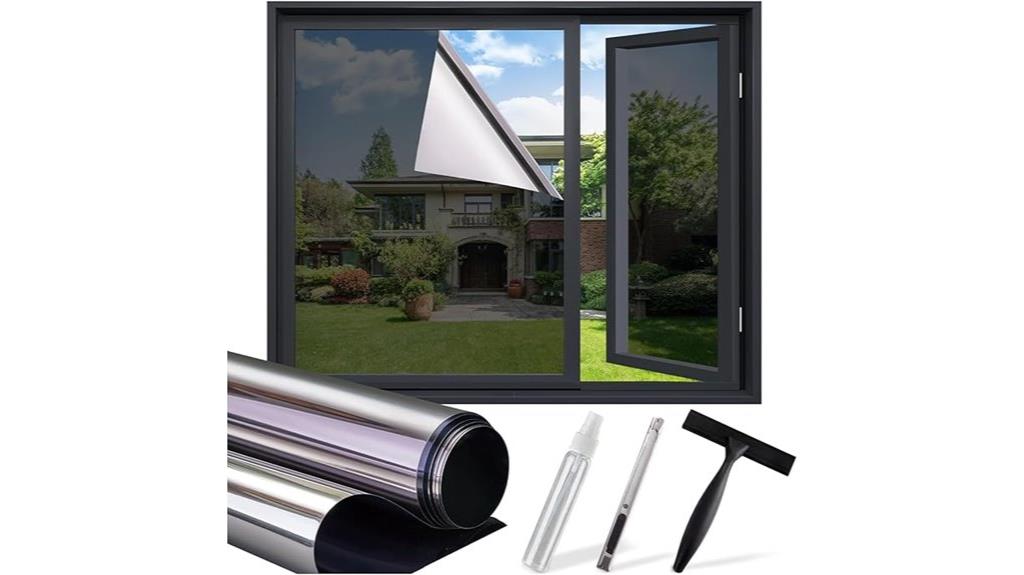 reflective privacy window film