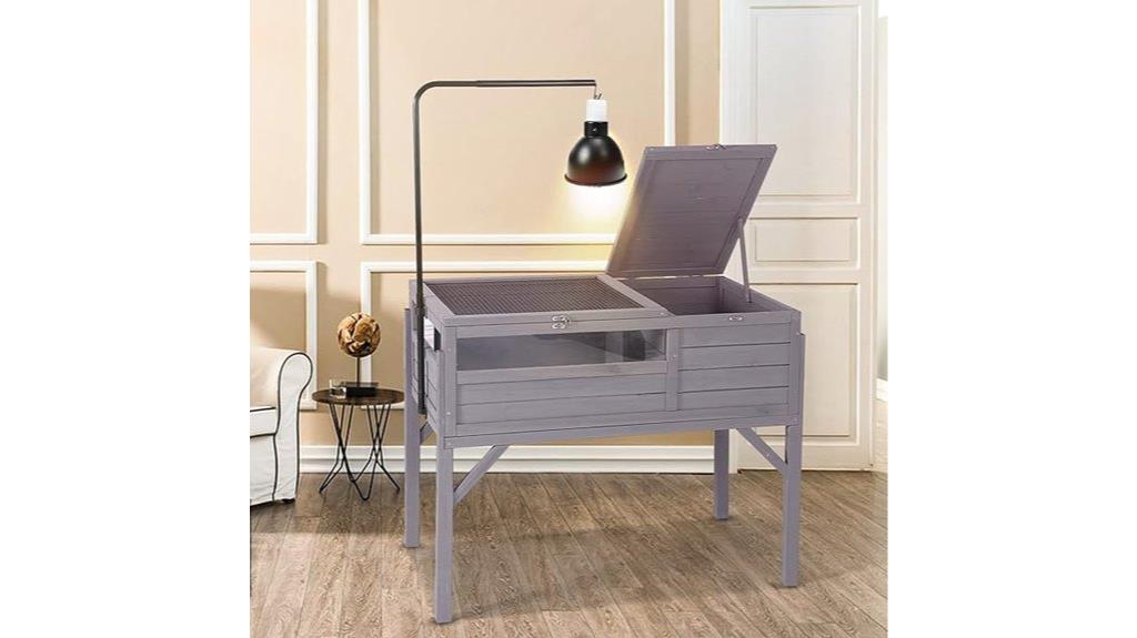 removable leg tortoise enclosure