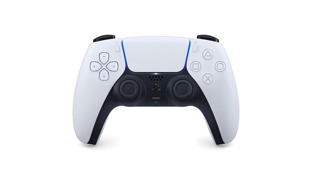 renewed white ps5 controller