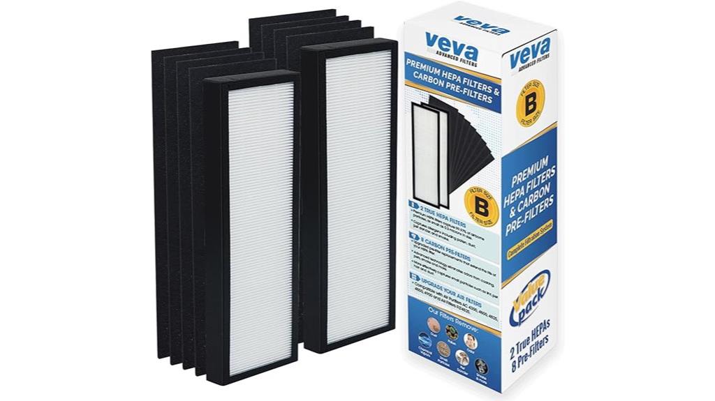 replacement hepa filter pack