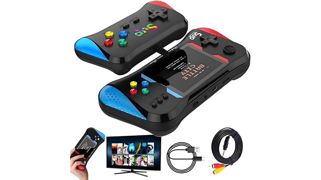 retro handheld gaming device