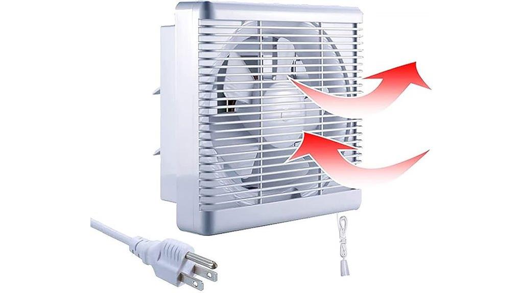 reversible wall ventilator