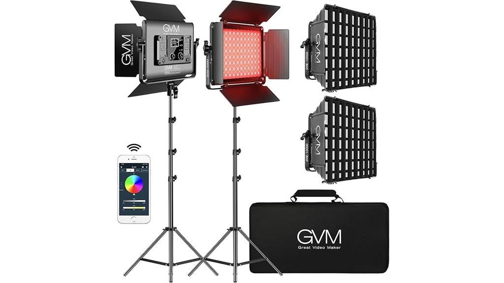 rgb led video lighting