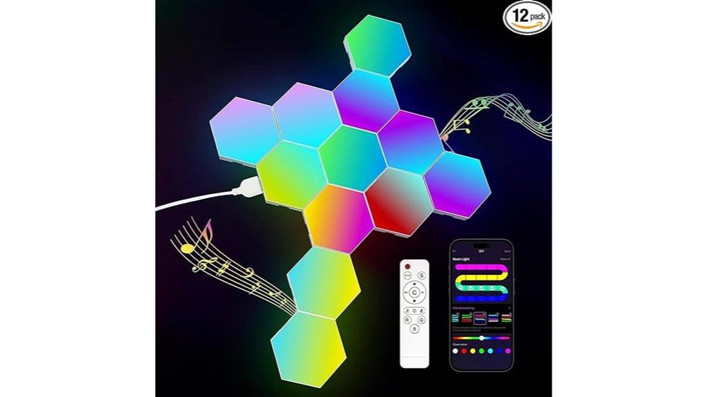 rgb led wall panels