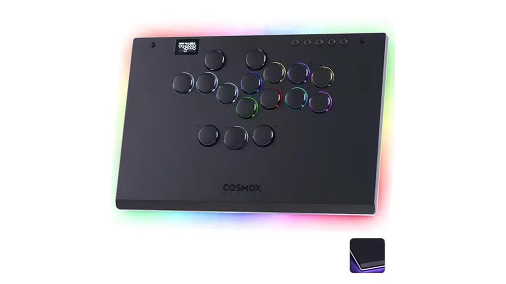 rgb lit hot swappable arcade